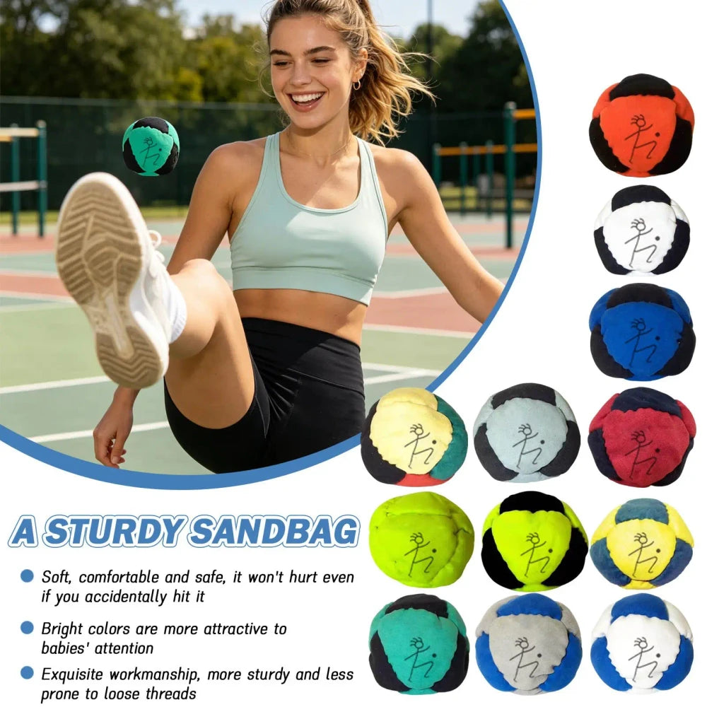 Handmade Sand Filled Hacky Sack