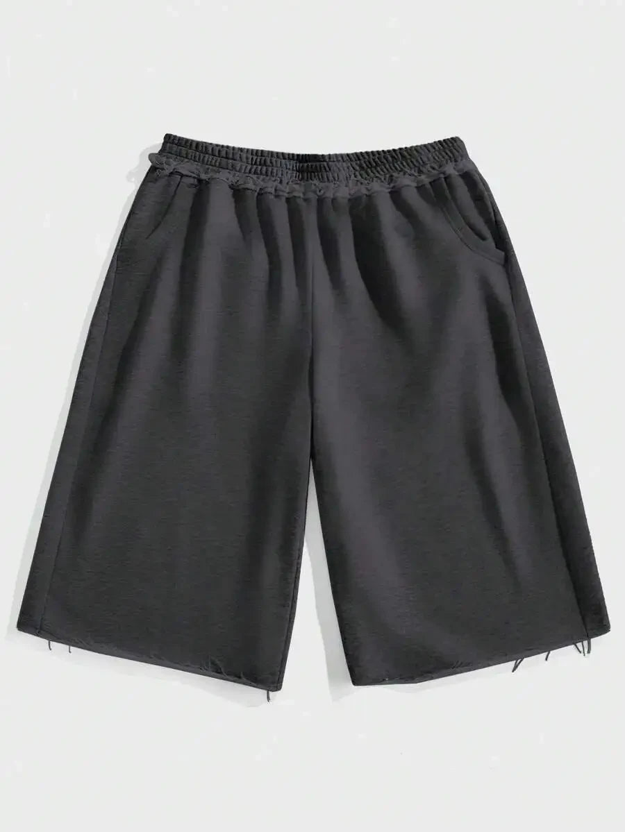 Loose Knit Casual Shorts