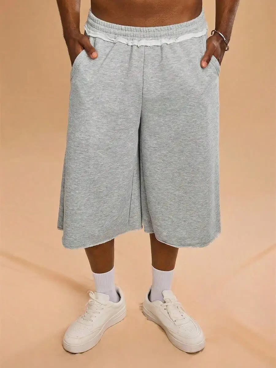 Loose Knit Casual Shorts