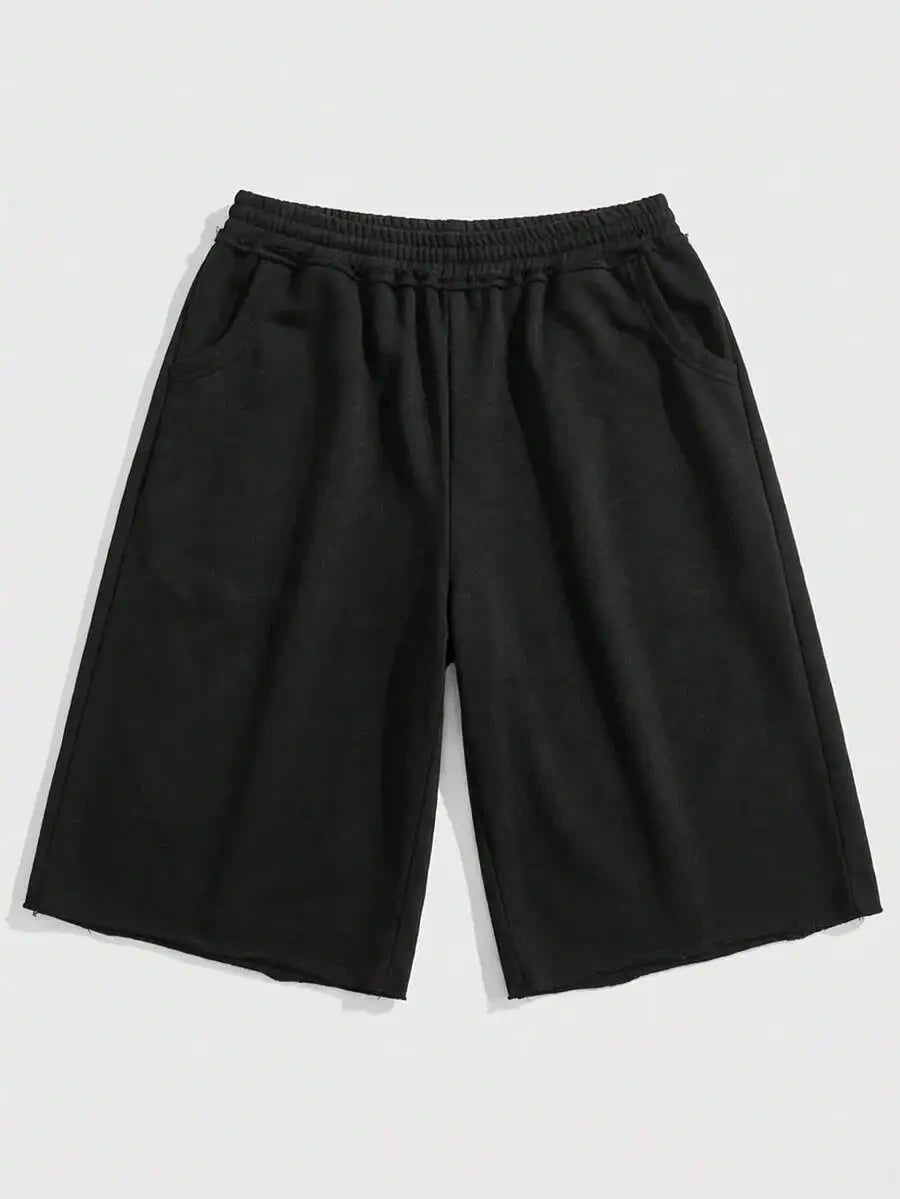 Loose Knit Casual Shorts