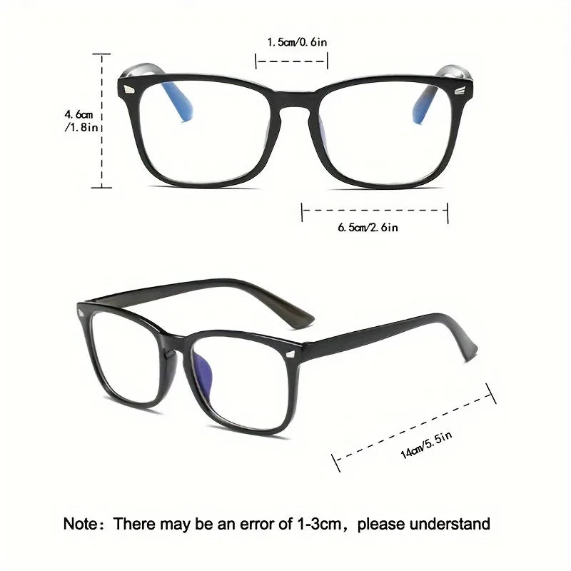 Blue Light Blocking Minimalist Glasses