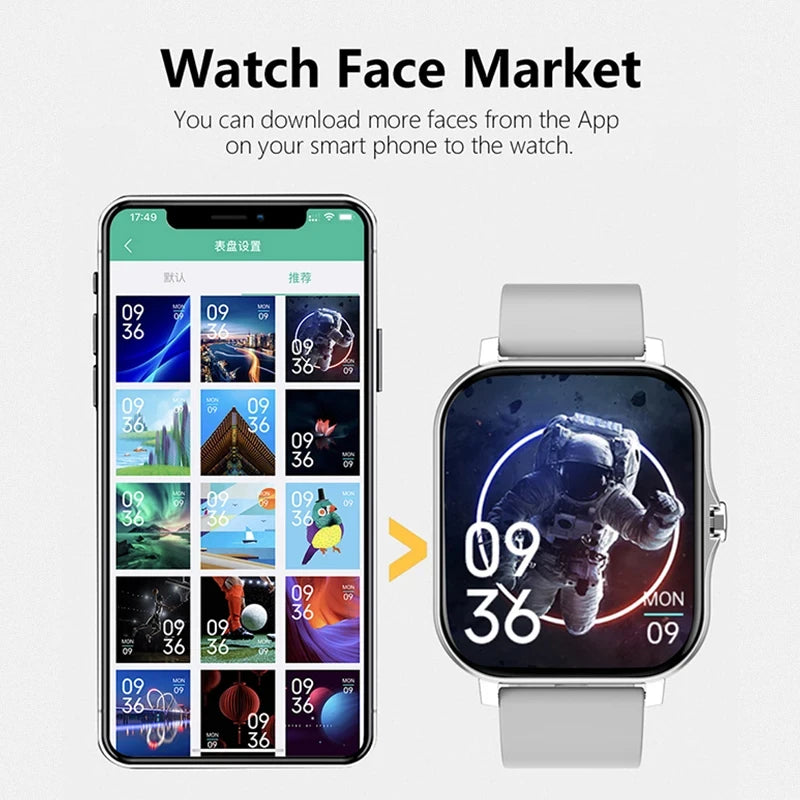 Waterproof Fitness Smartwatch