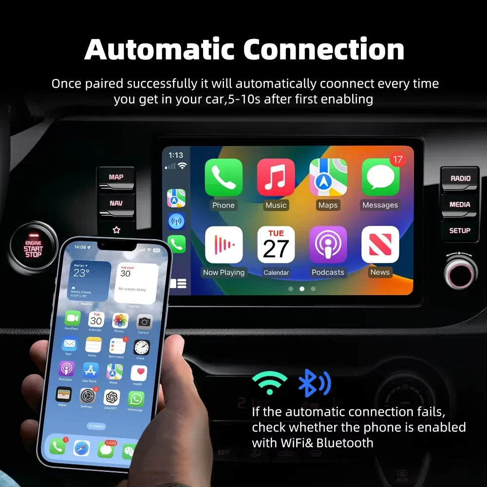 Wireless CarPlay Android Auto Adapter
