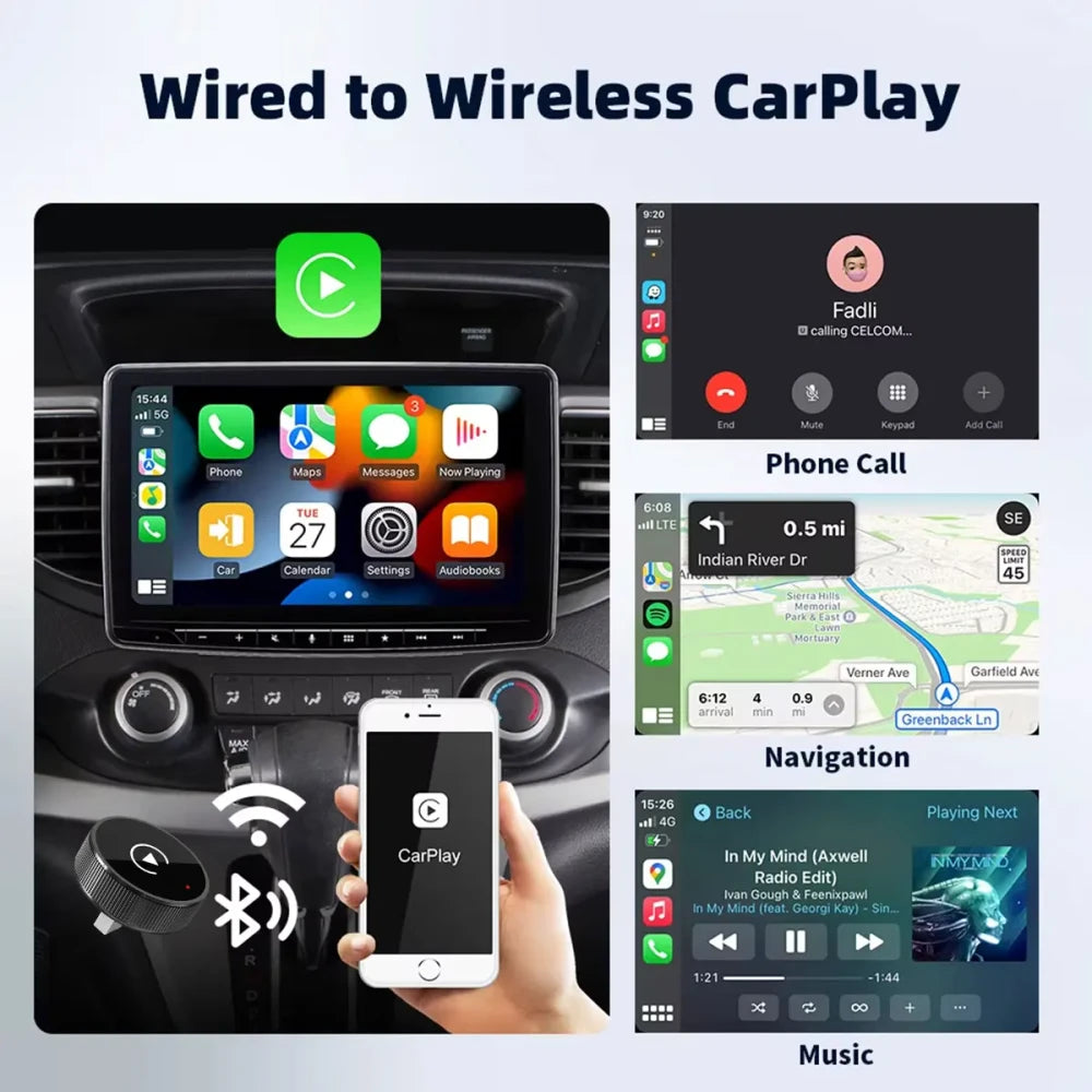 Wireless CarPlay Android Auto Adapter