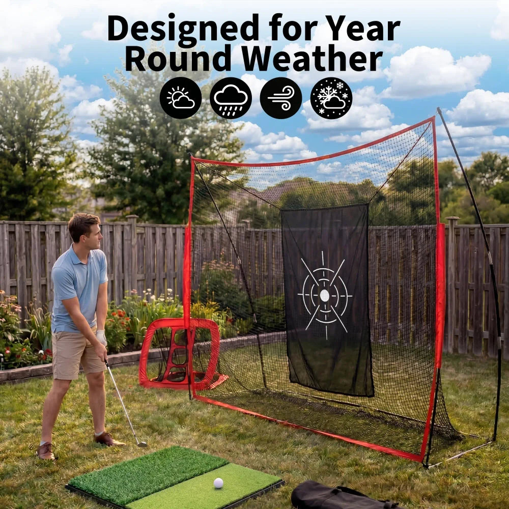 Backyard Golf Practice Net