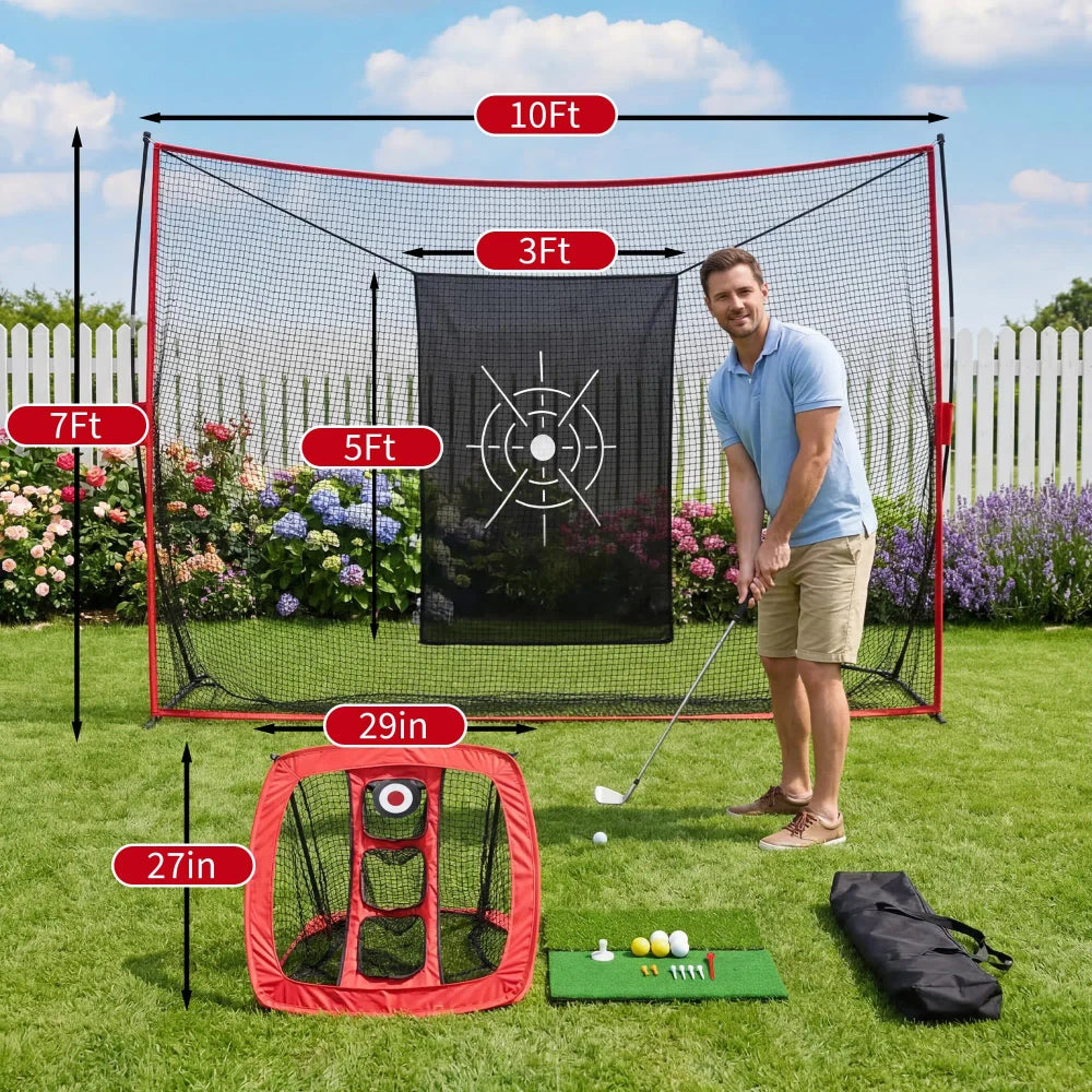 Backyard Golf Practice Net